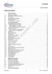 TLE9834QXXUMA1 Datasheet Page 3