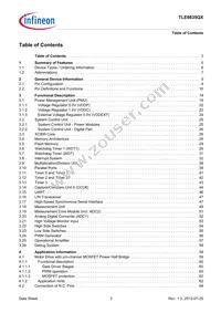 TLE9835QXXUMA1 Datasheet Page 3