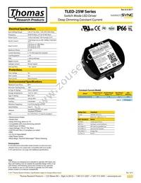 TLED25W-036-C0700-D Datasheet Cover