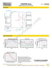 TLED40W-054-C0700-D Datasheet Page 2