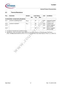 TLF2931GV50XUMA1 Datasheet Page 6