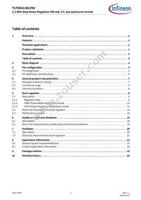 TLF50211ELXUMA1 Datasheet Page 3