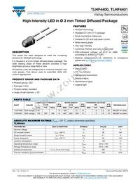 TLHF4401 Datasheet Cover