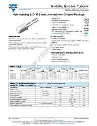 TLHK5100-AS12Z Datasheet Cover