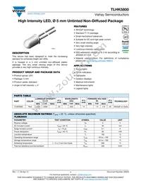 TLHK5800 Datasheet Cover