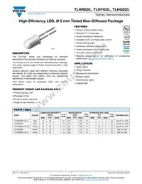 TLHY6200-CS12 Datasheet Cover