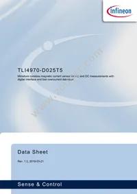 TLI4970D025T5XUMA1 Datasheet Cover