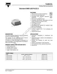 TLMK3100-GS08 Datasheet Cover