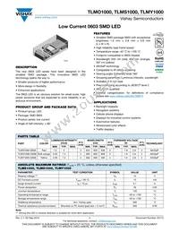 TLMO1000-GS08 Datasheet Cover