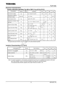 TLP116A(E Datasheet Page 3