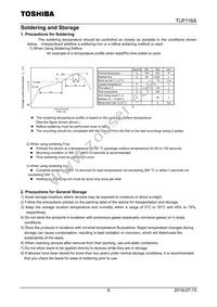 TLP116A(E Datasheet Page 6