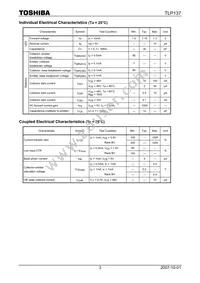 TLP137(F) Datasheet Page 3