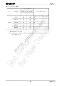 TLP181(GR Datasheet Page 2