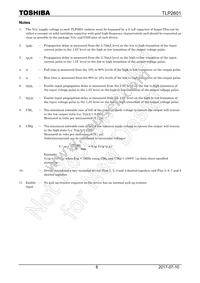 TLP2601(LF1 Datasheet Page 8