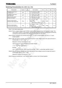 TLP2631(LF5 Datasheet Page 4