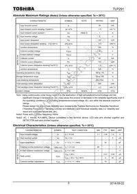 TLP291(GR-TP Datasheet Page 3