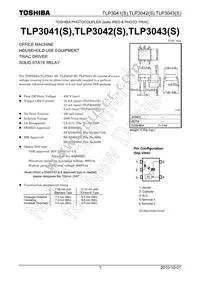 TLP3042(TP1 Datasheet Cover