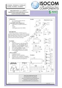 TLP620-4X Datasheet Cover
