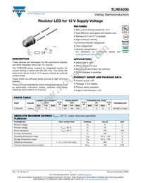 TLRE4200 Datasheet Cover