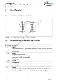 TLS805B1LDV33XUMA1 Datasheet Page 5