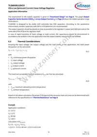 TLS805B1LDV33XUMA1 Datasheet Page 20