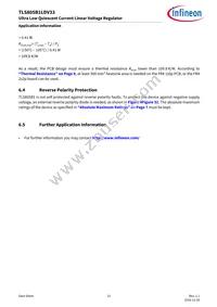 TLS805B1LDV33XUMA1 Datasheet Page 21