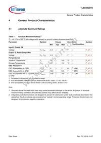 TLS850D0TEV50ATMA1 Datasheet Page 7