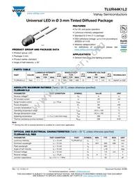 TLUR44K1L2 Datasheet Cover