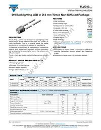 TLVD42R1S2 Datasheet Cover