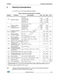 TLVH431AIL3T Datasheet Page 5