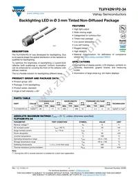 TLVY42N1P2-34 Datasheet Cover