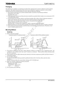 TLWF1109(T11(O Datasheet Page 5