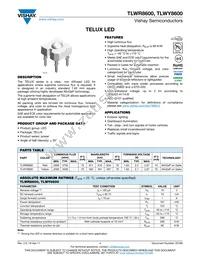 TLWR8601 Datasheet Cover