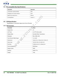 TM7000B Datasheet Page 20