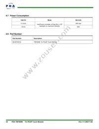 TM7000B Datasheet Page 22