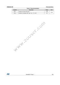 TM8050H-8W Datasheet Page 3