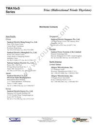 TMA164S-L Datasheet Page 12