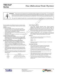 TMA166P-L Datasheet Page 10