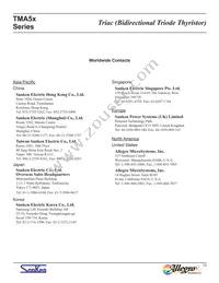 TMA56S-L Datasheet Page 12