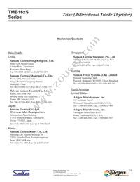TMB166S-L Datasheet Page 12