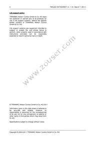 TMC222-SI Datasheet Page 2