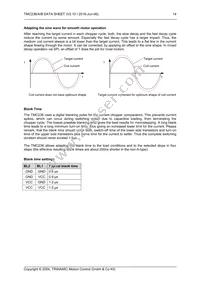 TMC236B-PA Datasheet Page 14