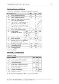 TMC236B-PA Datasheet Page 20