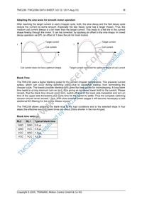 TMC239A-SA Datasheet Page 16