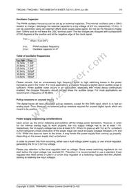 TMC246B-PA Datasheet Page 19