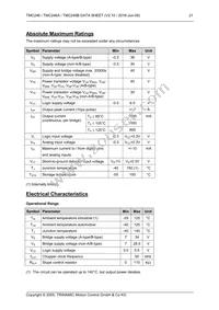 TMC246B-PA Datasheet Page 21