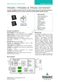 TMC260-PA-T Datasheet Cover