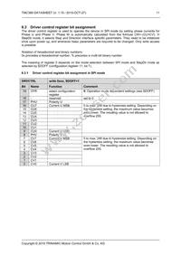 TMC389-LA Datasheet Page 11