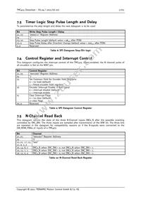 TMC424 Datasheet Page 17