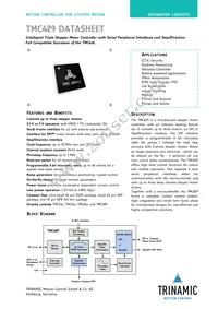 TMC429-LI Datasheet Cover